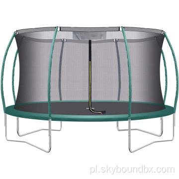 Outdoor 10/12/14/16 stóp okrągły trampolina bezpieczeństwa dla dzieci